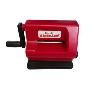 Sizzix Sidekick Red Die Cutting Embossing Machine Only Scrapbooking Papercraft